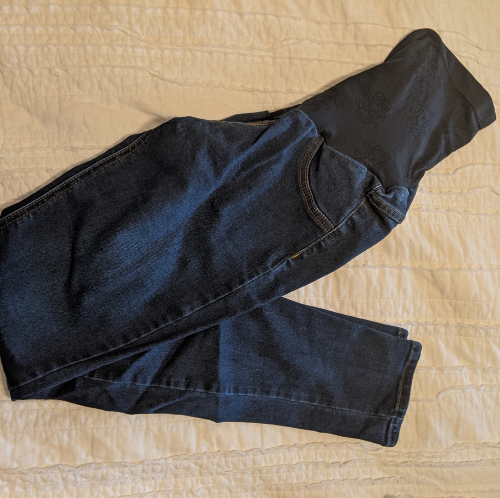 Full panel maternity jeans
